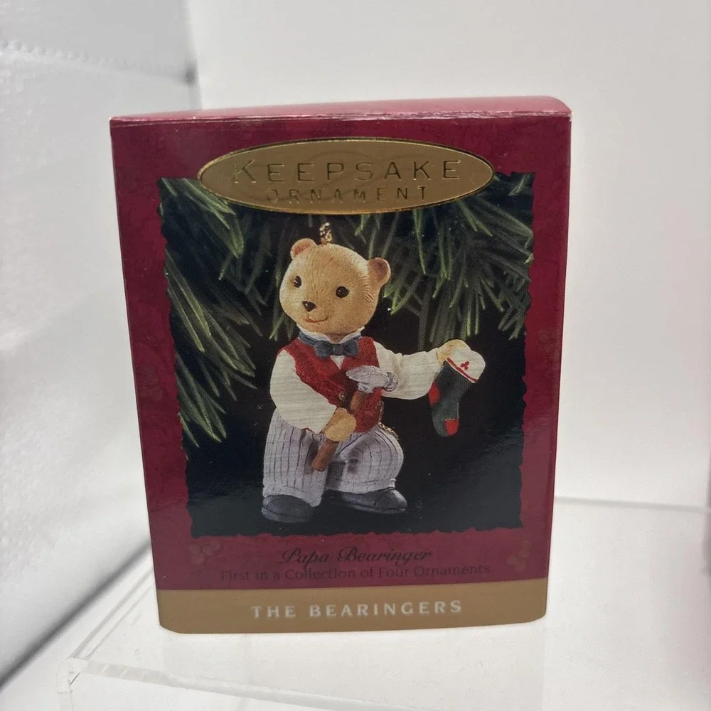 Vtg~Hallmark Ornaments~#1, #2, #4~1993